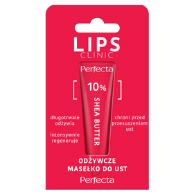 Perfecta Lips Clinic Odżywcze masełko do ust 10% Shea Butter
