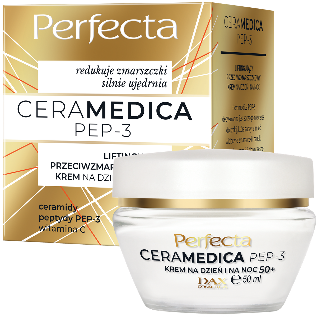 Perfecta Ceramedica Pep Lifting Anti Wrinkle Day And Night Cream