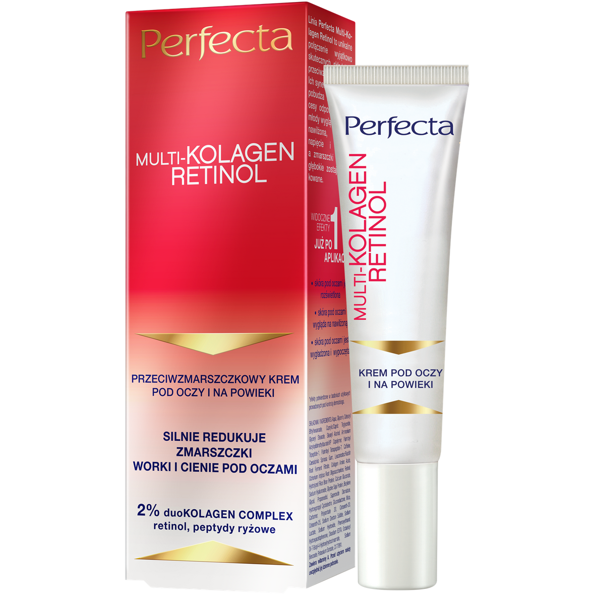 Perfecta Multicollagen Retinol Anti Wrinkle Eye And Eyelid Cream Eye