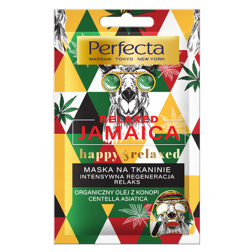 Perfecta Maska na tkaninie RELAXED JAMAICA