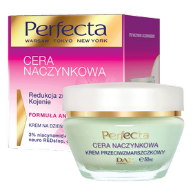 Perfecta ANTI-RED formula, wrinkle reduction, soothing