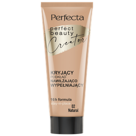 Perfecta Perfect Beauty Creator Kryjący podkład nawilżająco-wypełniający Natural 02