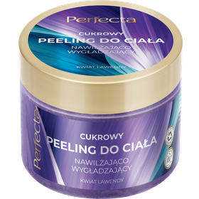 Perfecta SPA Cukrowy peeling do ciała nawilżająco-wygładzający Kwiat Lawendy
