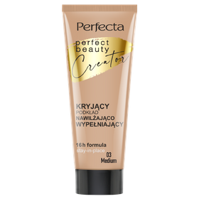 Perfecta Perfect Beauty Creator Kryjący podkład nawilżająco-wypełniający Medium 03