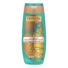 Perfecta I Love Bronze – Olejkowy balsam brązujący – jasna karnacja