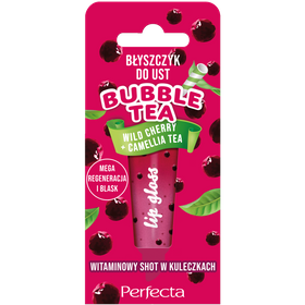 Perfecta Bubble Tea Błyszczyk do ust Wild Cherry + Camellia Tea