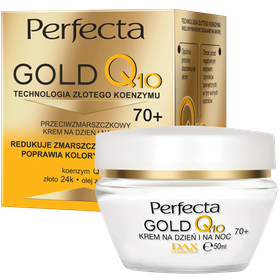 Perfecta Gold Q10 Anti-wrinkle face cream for day and night 70+