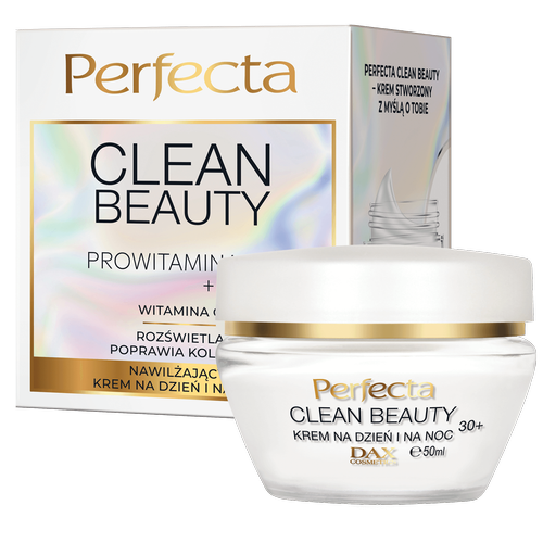 Perfecta Clean Beauty – Nawilżający krem na dzień i na noc 30+