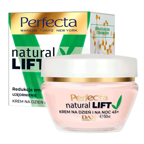 Perfecta Natural Lift – krem na dzień i na noc 45+