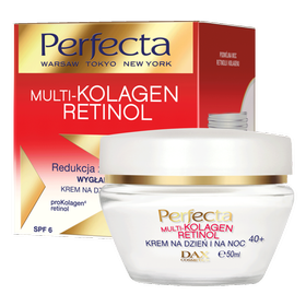 Perfecta Multikolagen Retinol – Krem na dzień i na noc 40+