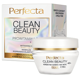 Perfecta Clean Beauty Wygładzający krem na dzień i na noc 40+ 50 ml