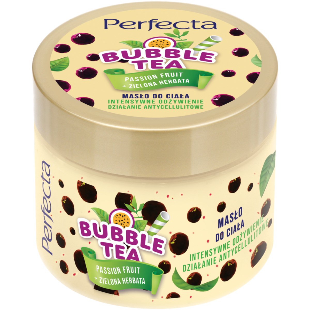 Perfecta Bubble Tea Passion Fruits body butter Masło Passion Fruits