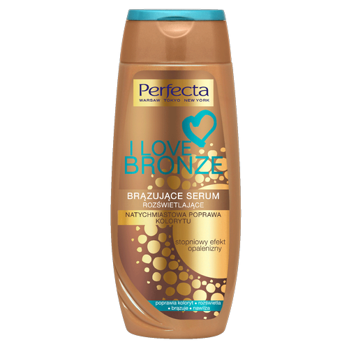 Perfecta I Love Bronze – Brązujące serum rozświetlające