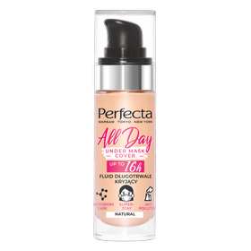Perfecta All Day Under Mask Cover fluid długotrwale kryjący NATURAL