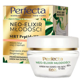 Perfecta Neo-Elixir Młodości – Przeciwzmarszczkowy krem na dzień i na noc 60+