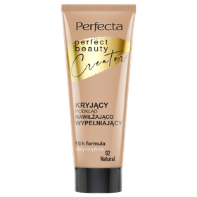 Perfecta Perfect Beauty Creator Kryjący podkład nawilżająco-wypełniający Natural 02