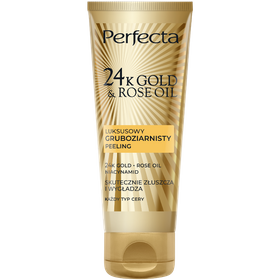 Perfecta 24K Gold&Rose Oil Luxurious coarse-grained face scrub