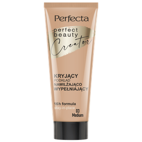 Perfecta Perfect Beauty Creator Kryjący podkład nawilżająco-wypełniający Medium 03