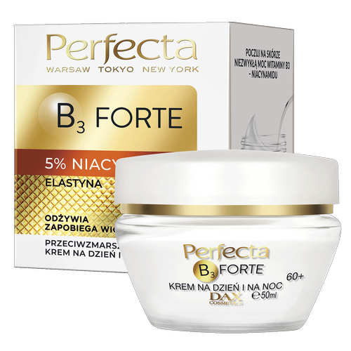 Perfecta B3 Forte – Przeciwzmarszczkowy krem na dzień i na noc 60+
