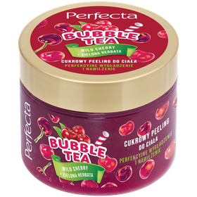 Perfecta Bubble Tea Wild Cherry Sugar Body Scrub